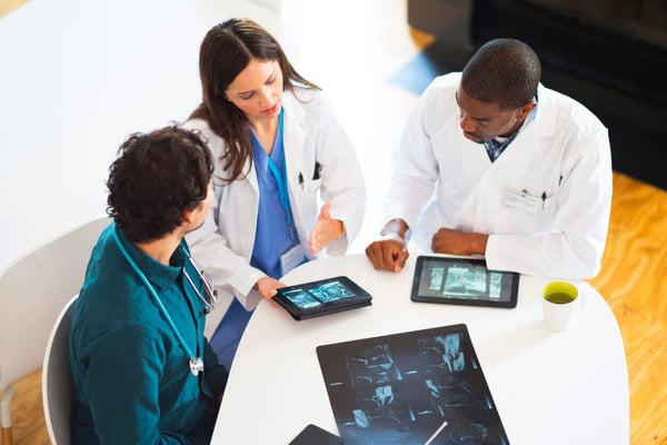 doctors using Radiology Information System for Electronic medical record